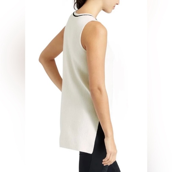 Athleta On The Town Ribbed Sleeveless Sweater Tunic Sz S - Picture 2 of 13